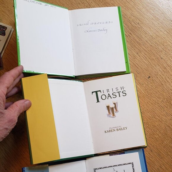 Sweet Vintage Collection of Little Irish Books: Toasts, Proverbs, Wit and More - Picture 4 of 15